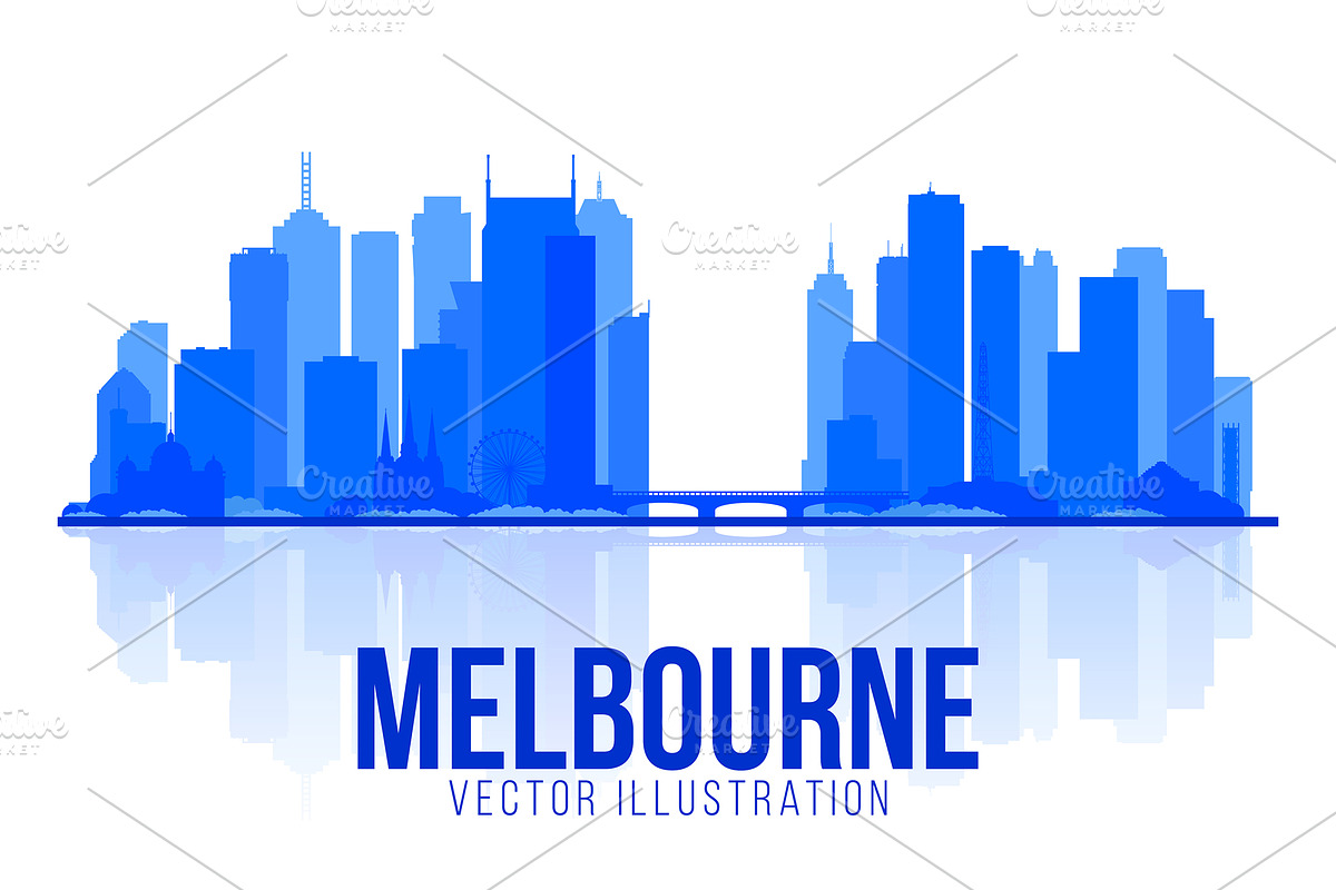 Melbourne Australia skyline, an Illustration by Sky and glass (Photo 5 of 6)