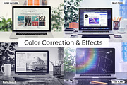 MacBook Front View Mockups, a Mac Mockup by Mockups & Illustrations (Thumbnail 9 of 11)