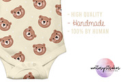 50 + Cute Seamless Patterns Bundle, a Pattern Graphic by Waterystrokes (Thumbnail 3 of 8)