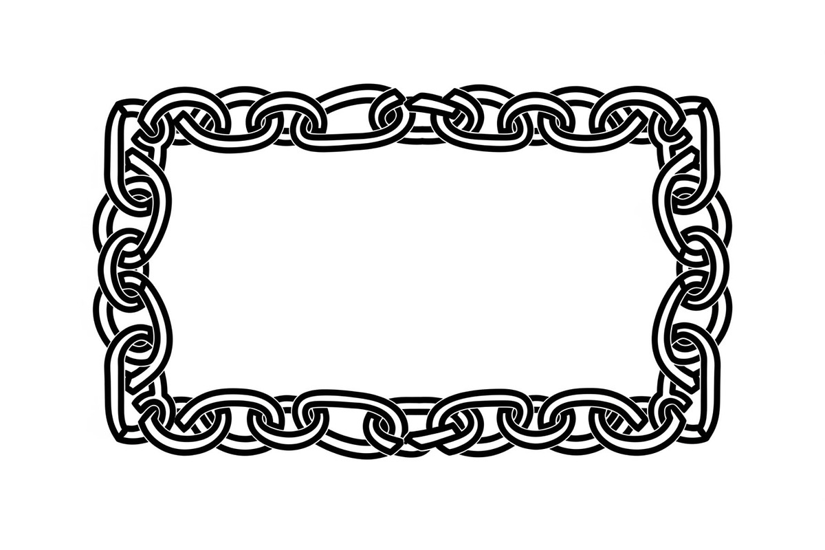 Chain Border Frame SVG Bundle, an Illustration by Designs_River (Photo 27 of 31)