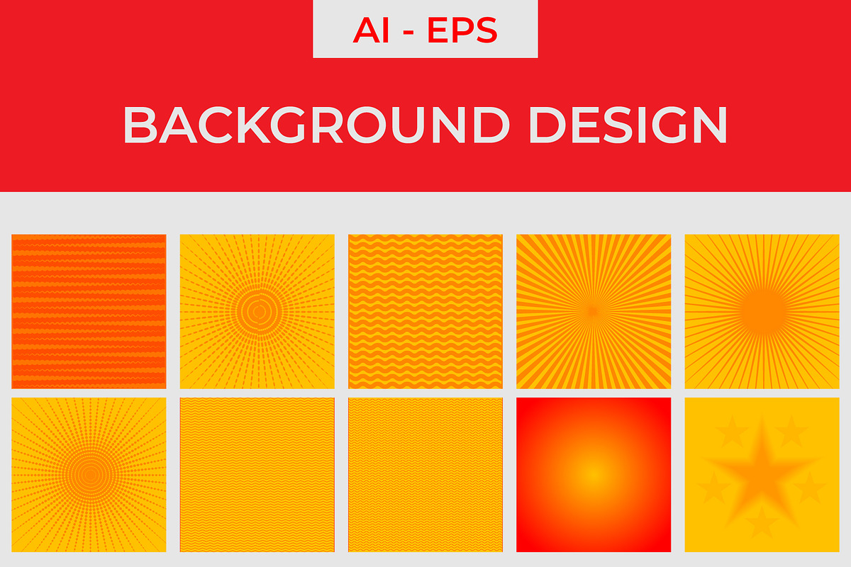 Abstract Orange and Yellow Backgroun, a Background Graphic by Lakhan1998 (Photo 1 of 5)