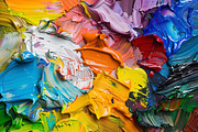 50 Oil Paint Textures, a Texture Graphic by UnicDesign (Thumbnail 10 of 11)