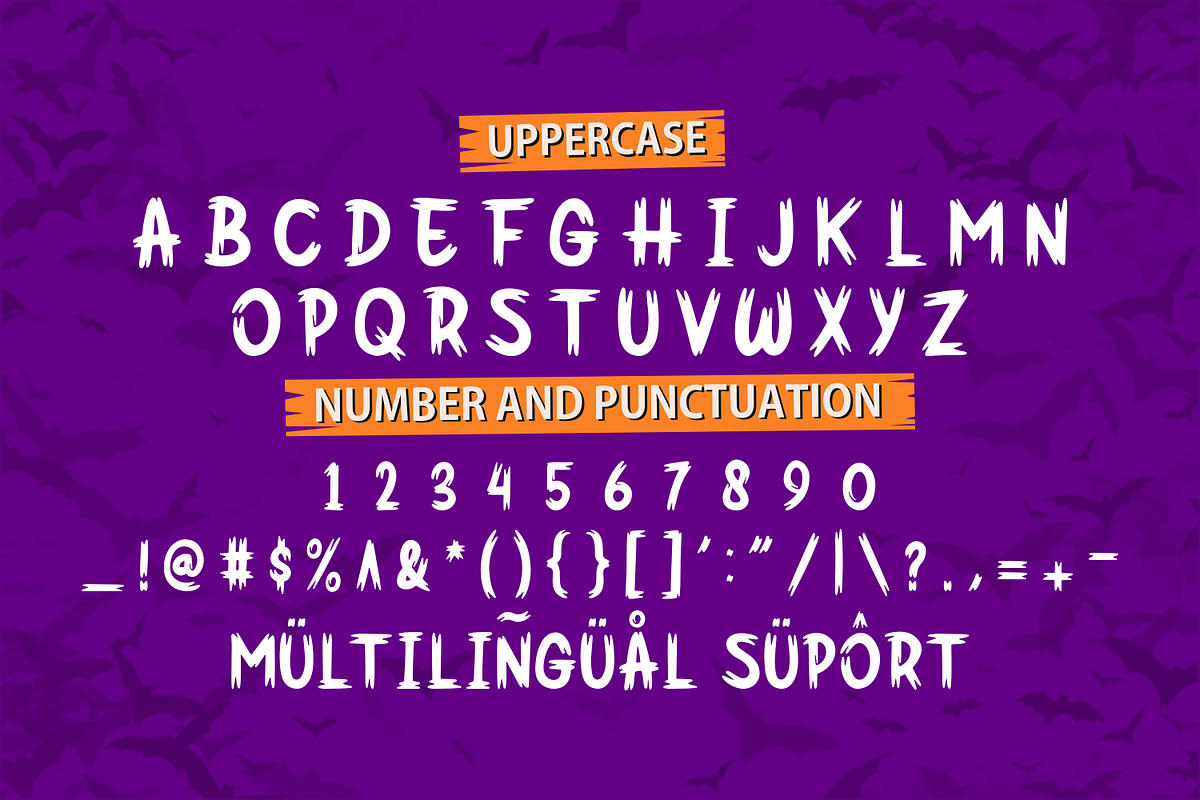 Spooky Hollow A Halloween Madness, a Serif Font by Forberas Club (Photo 7 of 8)