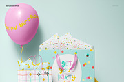 Paper Gift Bags Mockup Set, a Packaging Mockup by creatsy5 (Thumbnail 4 of 8)