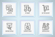 Express Delivery | 16 Thin Line Icon, an Outline Icon by Alex Blogoodf (Thumbnail 5 of 11)