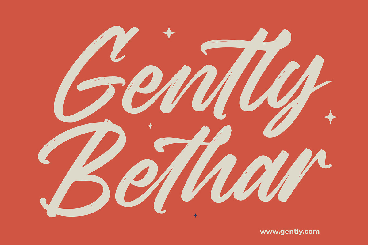 Vintage Bilbesto Modern Brush Font, a Script Font by Letterena Studios Script (Photo 12 of 20)