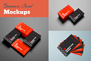 Business Card Mockups, an Advertising Mockup by alimran24 (Thumbnail 1 of 11)