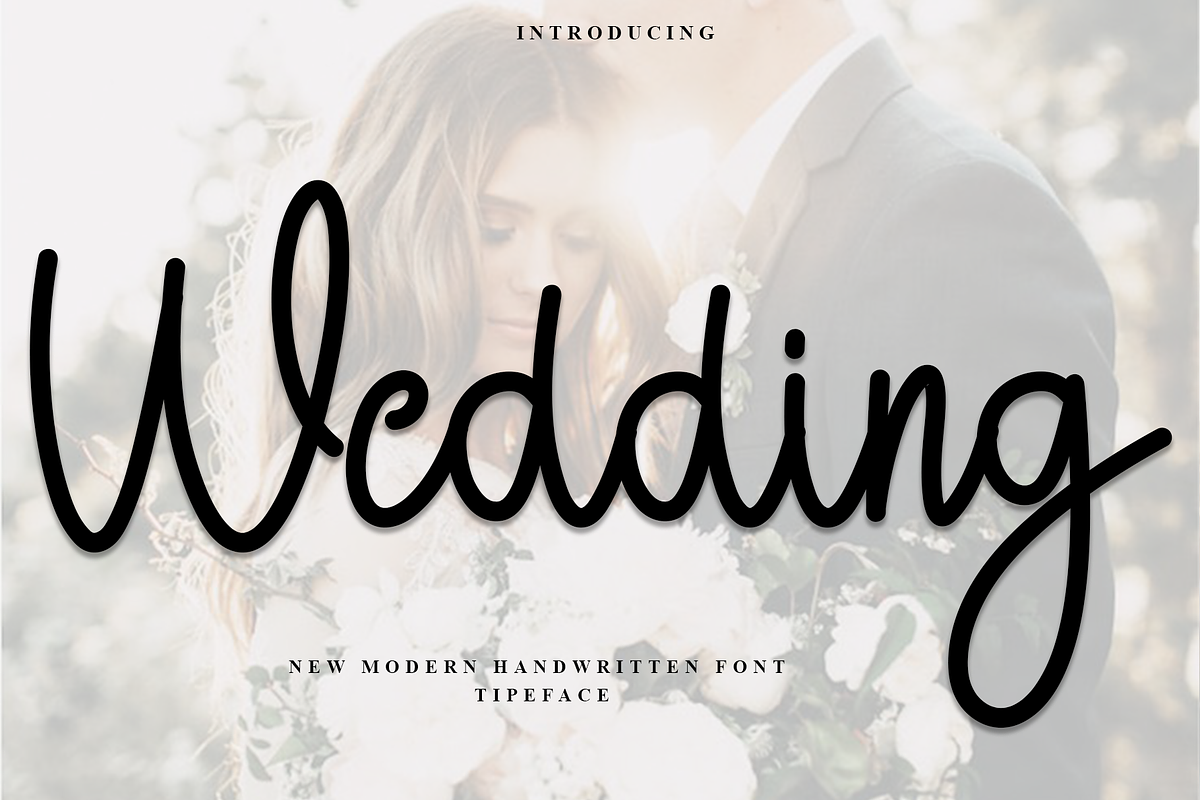 Wedding, a Handwritten Font by InermediaSTUDIO (Photo 1 of 8)