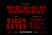 Nocturn - Display Grunge Font, a Handwritten Font by Inviline.co (Thumbnail 5 of 15)