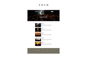 Musician Website For Squarespace