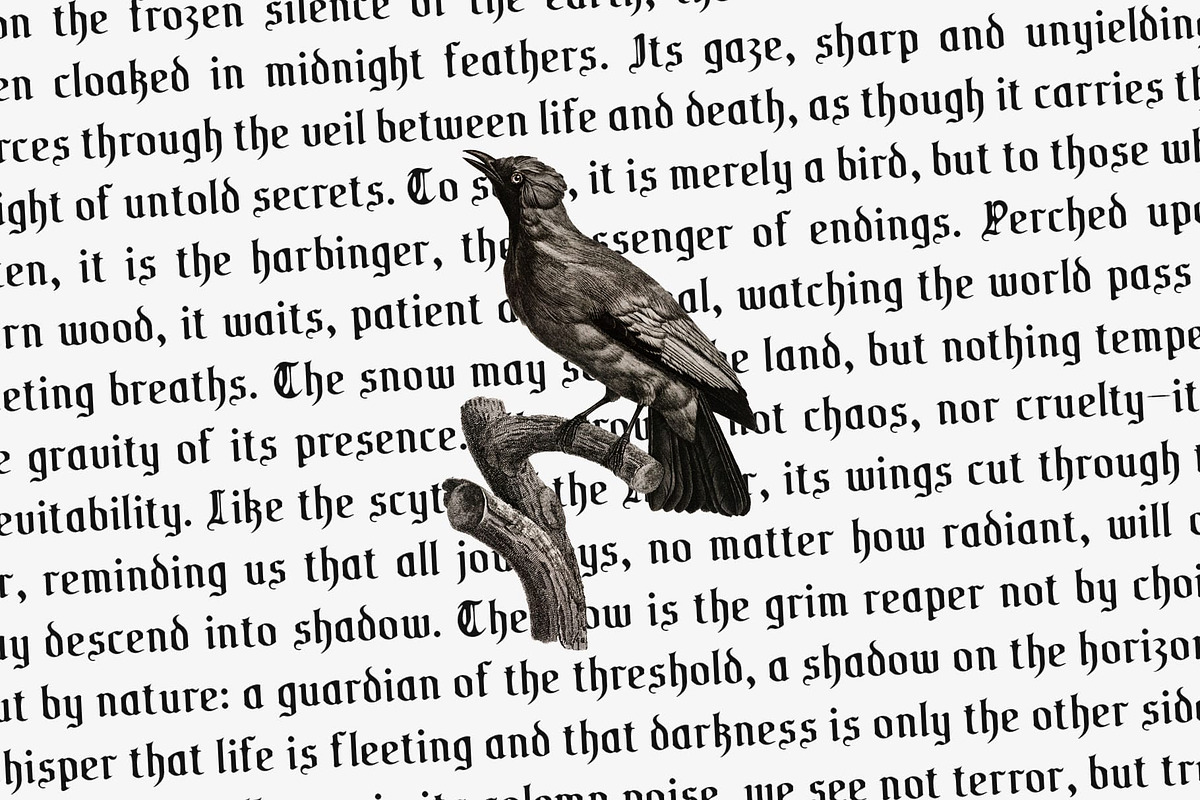 CS Rohesia Drawn, a Blackletter Font by Craft Supply Co. (Photo 6 of 8)