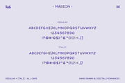 Marion Handwriting Font, a Handwritten Font by bryrude (Thumbnail 4 of 5)