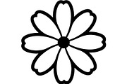 Cute Floral Silhouette, an Object Graphic by Designer_Momina (Thumbnail 2 of 10)