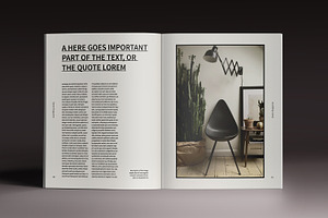 Moore Magazine Indesign Template