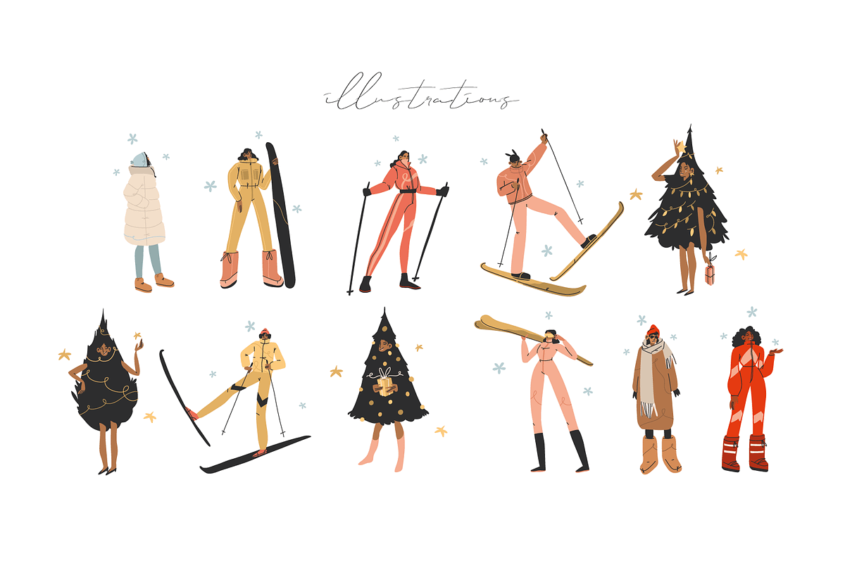 Winter mood, a Person Illustration by Anastasy_helter (Photo 2 of 6)
