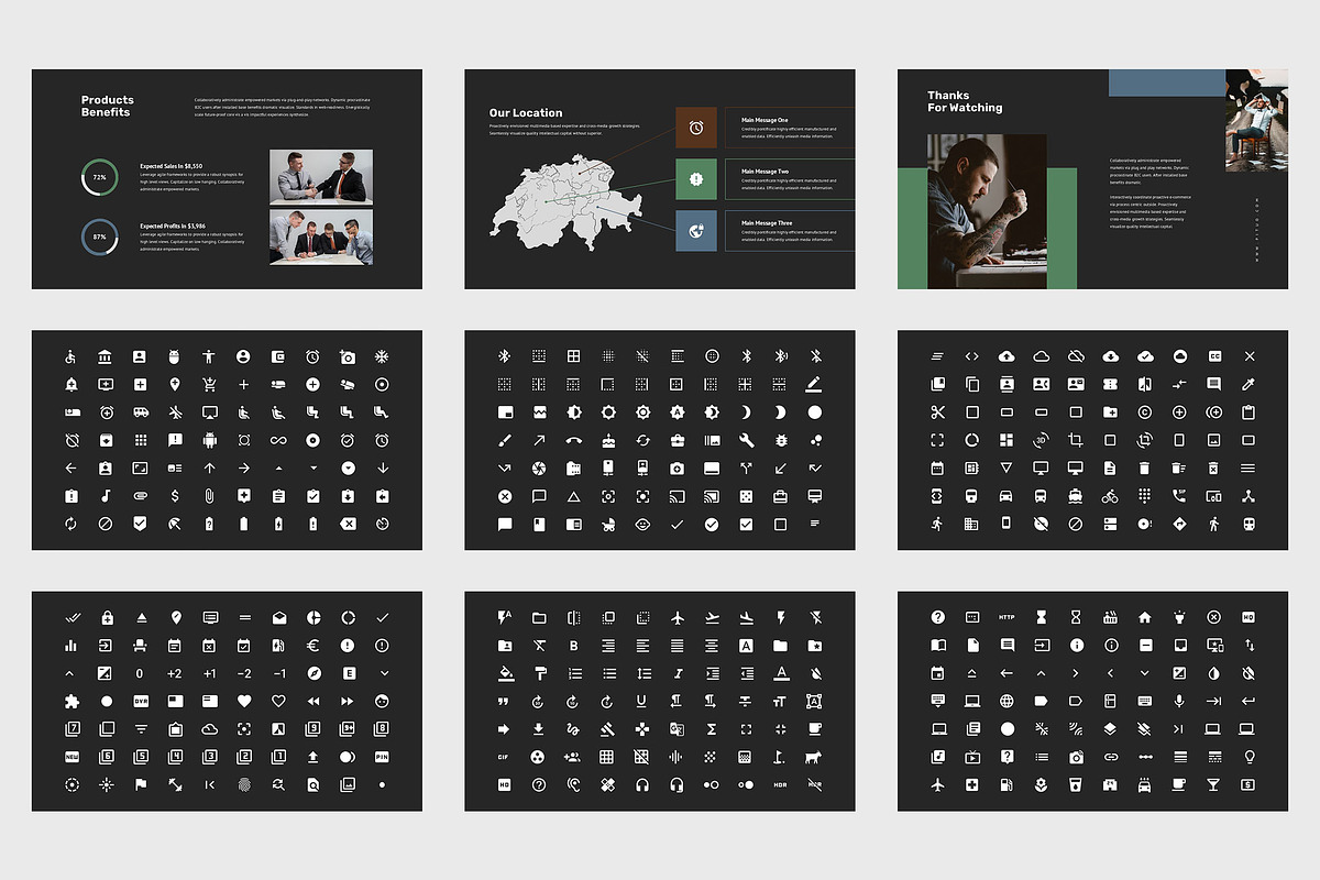 Pituo : Pitch Deck Powerpoint, a Presentation Template by Punkl Camp (Photo 9 of 9)