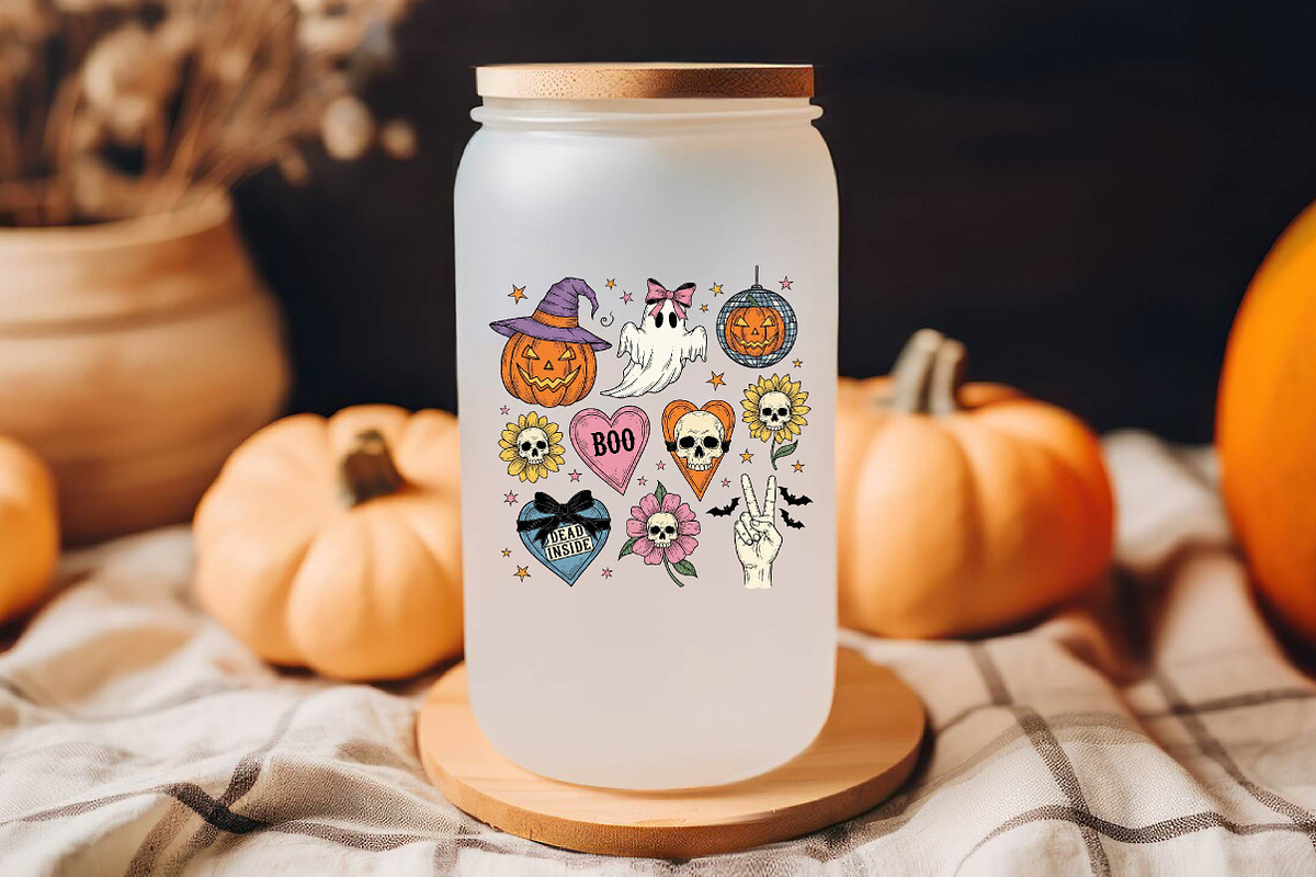 Retro Halloween PNG Sublimation, an Illustration by Dream Creation (Photo 5 of 5)