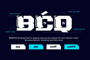 NAXMOS | Futuristic Font, a Font by twinstd (Thumbnail 3 of 12)