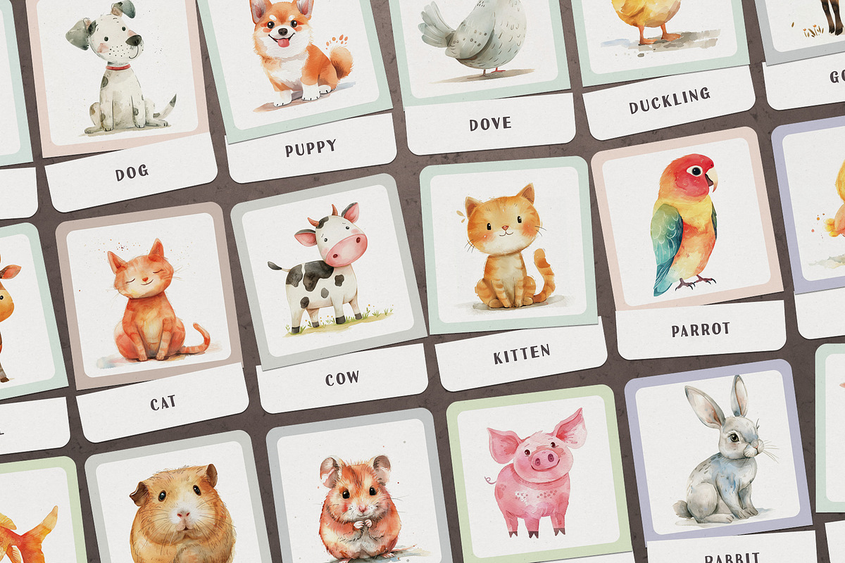 Almost Free Animals Montessori Cards, a School & Education Photo by Pix Cafe (Photo 5 of 11)