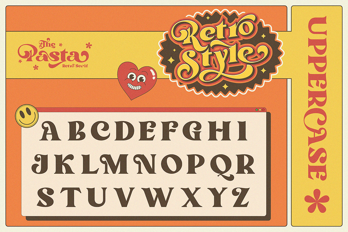 Pasta, a Serif Font by Burntilldead (Photo 4 of 11)