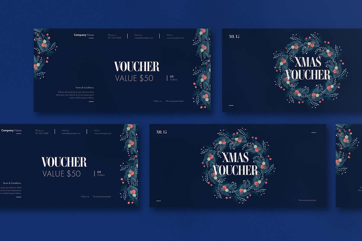 Christmas Gift Voucher, a Design Template by wavebreak (Photo 1 of 2)