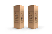 Tall Box Packaging Mockup Template, a Packaging Mockup by DesignRushMarket (Thumbnail 6 of 11)