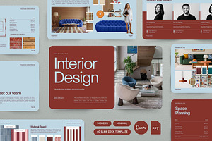 Interior Design Presentation, a Presentation Template by Pani Temp.