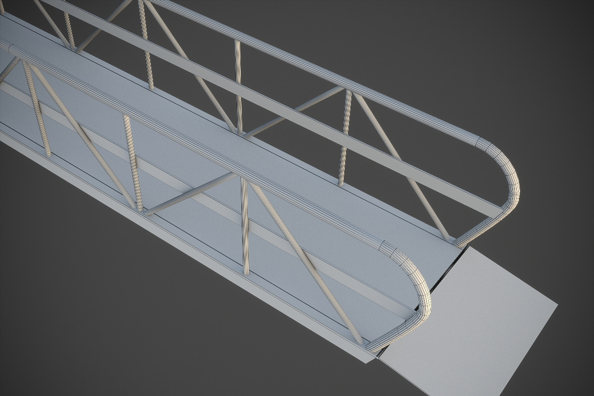 Gangway - Ramp for Docks and Marina, an Object 3D Model by RoHo Productions (Photo 7 of 10)