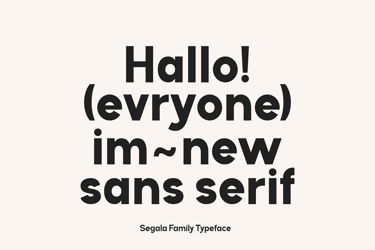 Segala - Family Sans Font, a Sans Serif Font by Marvadesign (Photo 2 of 11)