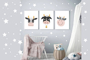 Christmas Cow face svg clipart, an Object Graphic by KupalinaArt (Thumbnail 4 of 6)
