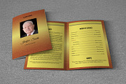 Funeral Program Template, a Brochure Template by Template Shop (Thumbnail 2 of 4)