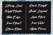 Rhythme Captured Modern Handwritten, a Handwritten Font by operatype.co (Thumbnail 8 of 10)