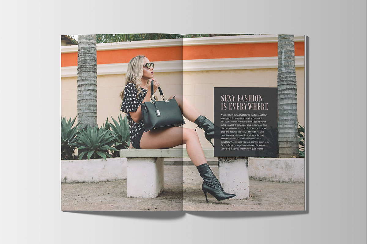 Luxury Lookbook Magazine, a Magazine Template by Layout Design (Photo 5 of 10)