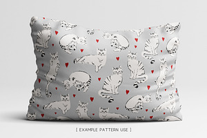 Cute Cat Pattern - Pretty House Cat