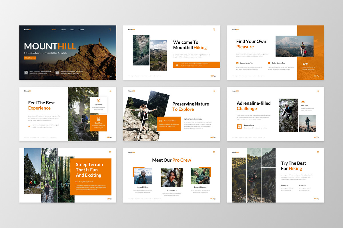 Mounthill - Hiking Keynote Template, a Presentation Template by GraphauseProject (Photo 5 of 6)