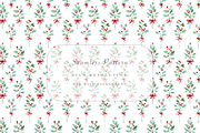 Holly Berry Seamless Pattern, a Pattern Graphic by Pati Charm Studio (Thumbnail 1 of 7)