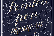 Procreate Lettering Kit—4 Brushes, a Brush Add-On by The Scratchy Nib (Thumbnail 5 of 16)