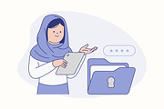 Data Driven Business Illustration, an Object Graphic by Jump Studio (Thumbnail 9 of 12)