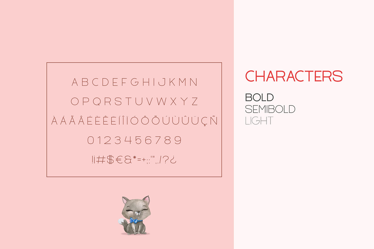 Elegant - Font Collection - 7 Fonts, a Sans Serif Font by CorgiAstronaut (Photo 37 of 41)