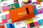 Venus - Business PowerPoint Template, a Presentation Template by Dens Creative Studio (Thumbnail 1 of 6)