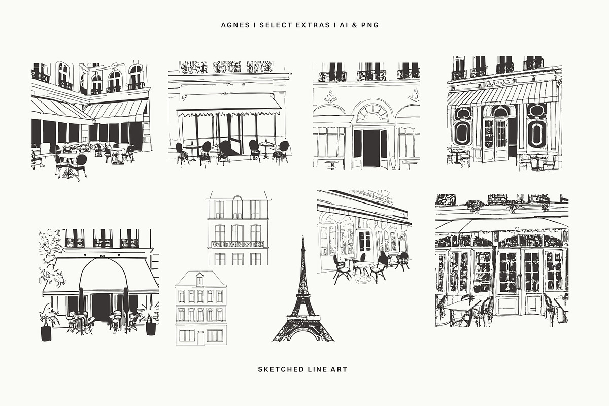 Agnes Modern Display Font, a Serif Font by Laras Wonderland (Photo 9 of 11)