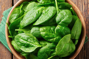 Ripe basil leafs in bowl, a Food & Drink Photo by AlyaAnd
