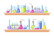 Laboratory glassware set, pattern, an Object Illustration by Good Studio (Thumbnail 4 of 7)