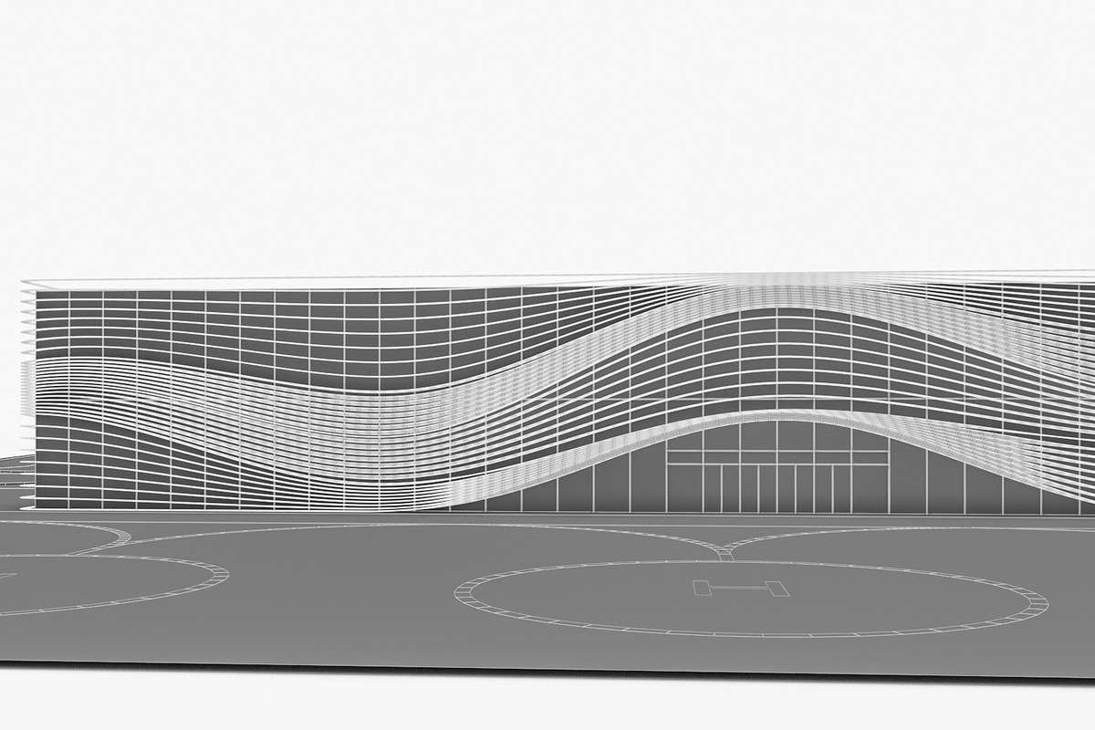 Modern Regional Airport, an Architecture 3D Model by 3DNUTS (Photo 9 of 14)