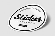 Sticker Mockup Bundle, a Product Mockup by Medialoot (Thumbnail 5 of 11)