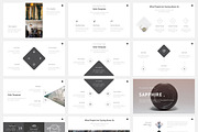 Saphhire Minimal PowerPoint, a Presentation Template by Graphicslide (Thumbnail 4 of 7)