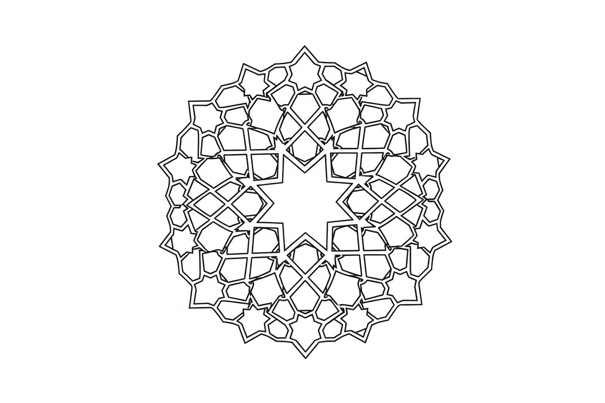 Islamic Mandala Geometric Bundle, an Illustration by Gaye Art (Photo 26 of 51)