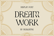 Dream Work Classic Modern Serif, a Serif Font by UICreative (Thumbnail 1 of 12)