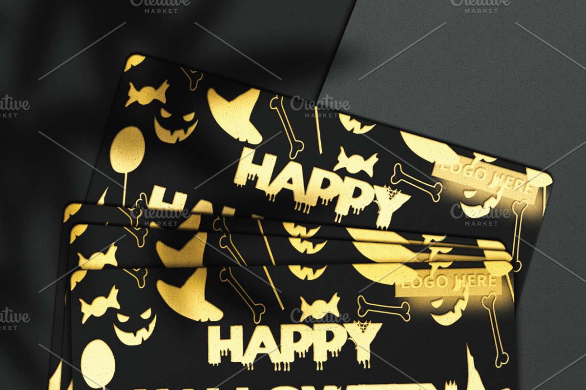 Halloween Business card template, a Business Card Template by FusionadCreates (Photo 3 of 4)