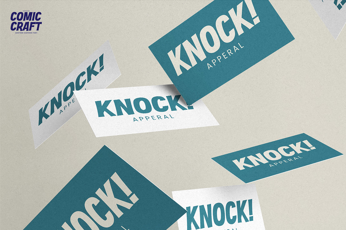 Comic Craft – Another Cartoon Font, a Sans Serif Font by Gassstype (Photo 5 of 8)